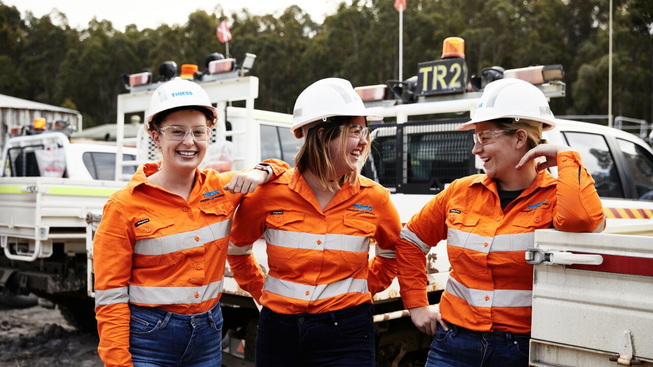 From commitment to credibility: Thiess Group women driving change in mining